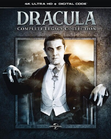 Dracula Complete Legacy Collection New 4K Ultra HD Blu-ray + Digital Presale