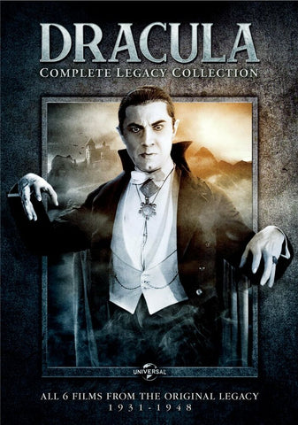 Dracula The Legacy Collection 6 Films 1931-1948 5xDiscs New Region 2 DVD