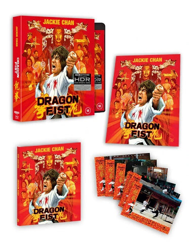 Dragon Fist Deluxe Limited Edition New 4K Ultra HD Region B Blu-ray