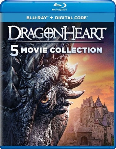Dragonheart 5 Movie Collection New Region B Blu-ray