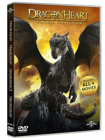 Dragonheart 4 Movie Collection Dennis Quaid 1 2 3 4  New DVD Region 4