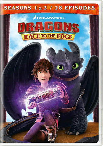 Dragons Race to the Edge Season 1 + 2 Series 1 + 2 NEW DVD IN STOCK NOW