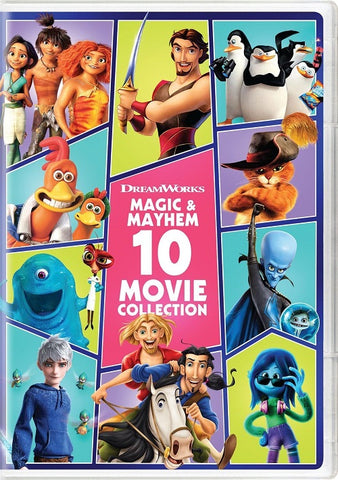 DreamWorks Magic and Mayhem 10 Movie Collection & New DVD Box Set Presale