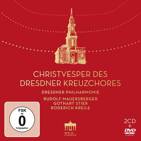Dresdner Kreuzchor Christvesper Des Dresdner Kreuzchores 2 Disc New CD Presale