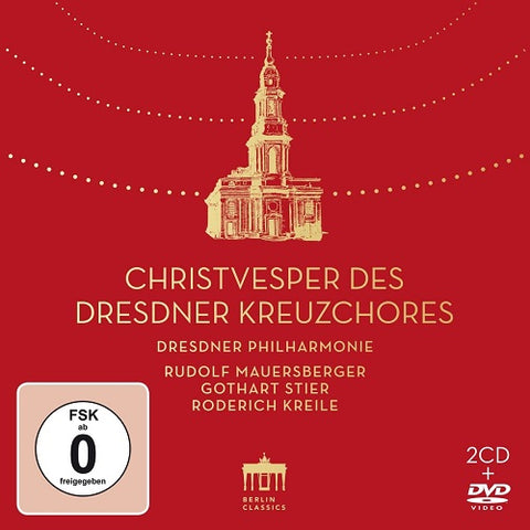 Dresdner Kreuzchor Christvesper Des Dresdner Kreuzchores 2 Disc New CD Presale