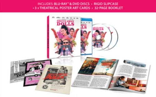 Drive Away Dolls (Margaret Qualley) Limited Edition Region B Blu-ray + DVD