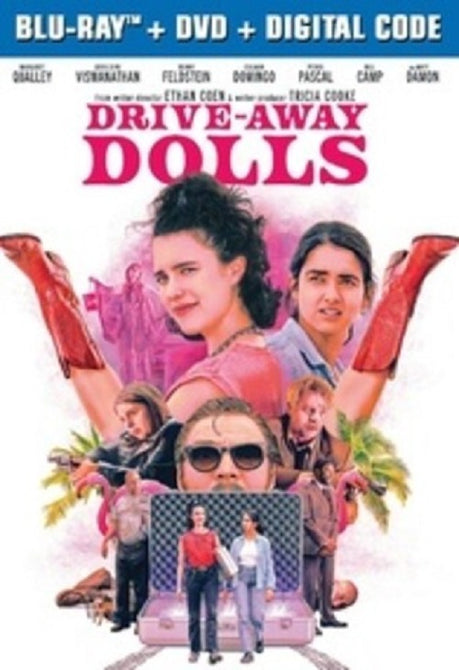 Drive Away Dolls (Annie Gonzalez Geraldine Viswanathan) New Blu-ray + DVD