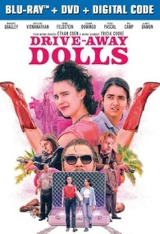Drive Away Dolls (Annie Gonzalez Geraldine Viswanathan) New Blu-ray + DVD