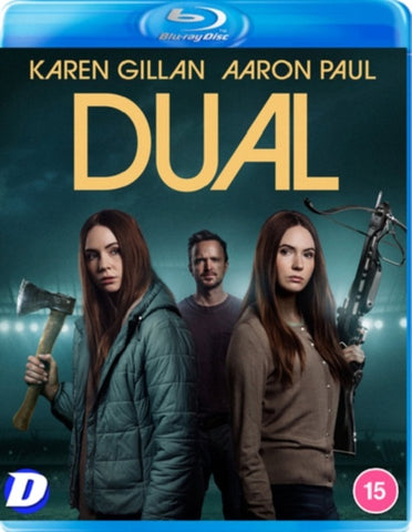 Dual (Karen Gillan Aaron Paul Beulah Koale Theo James) New Region B Blu-ray