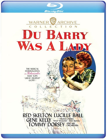 DuBarry Was A Lady (Lucille Ball Red Skelton Gene Kelly) New Blu-ray