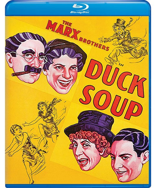 Duck Soup (Groucho Marx Chico Marx Zeppo Marx Margaret Dumont) New Blu-ray
