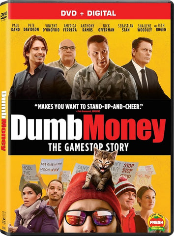 Dumb Money (Paul Dano Vincent D'Onofrio America Ferrera) New DVD + Digital