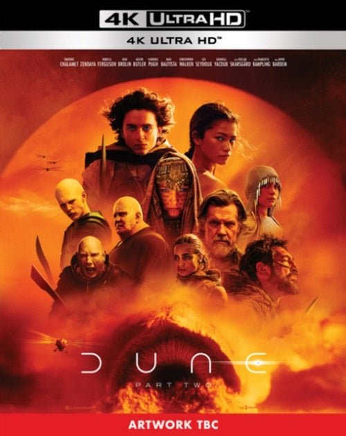 Dune 2  4K Ultra HD Region B Blu-ray + Slip Cover IN STOCK NOW