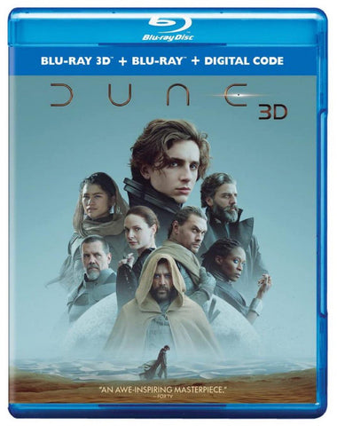 Dune 2021 (Timothee Chalamet Zendaya Oscar Isaac) New 3D + Blu-ray