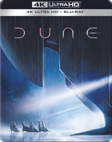 Dune (Timothee Chalamet) New 4K Ultra HD Region B Blu-ray + Steelbook