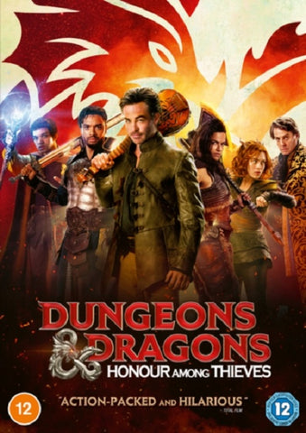 Dungeons and Dragons Honor Among Thieves (Chris Pine Michelle Rodriguez) DVD