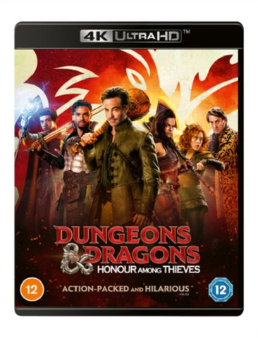 Dungeons and Dragons Honor Among Thieves & New 4K Ultra HD Region B Blu-ray