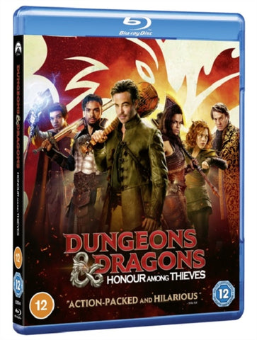 Dungeons and Dragons Honor Among Thieves (Chris Pine) & New Region B Blu-ray
