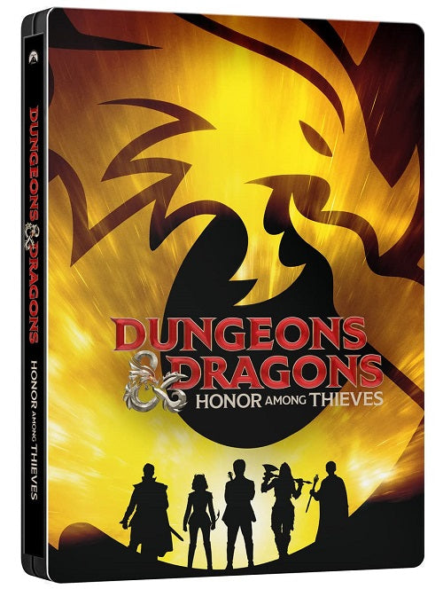 Dungeons & Dragons Honor Among Thieves And Limited Edition Blu-ray + Steelbook