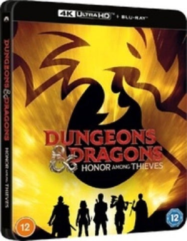 Dungeons & Dragons Honor Among Thieves And New Blu-ray + Steelbook