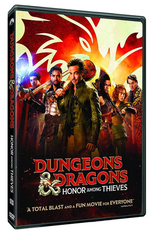 Dungeons & Dragons Honor Among Thieves (Chris Pine Hugh Grant) And New DVD
