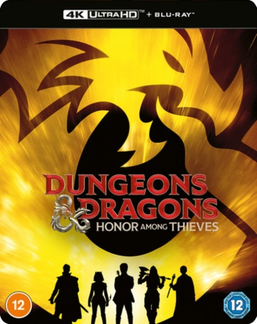 Dungeons & Dragons Honour Among Thieves 4K Ultra HD Region B Blu-ray + Steelbook