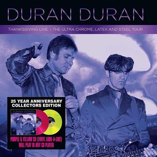 Duran Duran Thanksgiving Live 25 Year Anniversary Collectible Deluxe Limited CD
