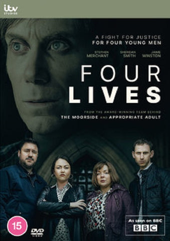 Four Lives Complete Mini Series (Stephen Merchant) UK ITV Series New DVD