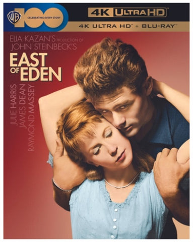 East of Eden (James Dean Julie Harris) New 4K Ultra HD Region B Blu-ray