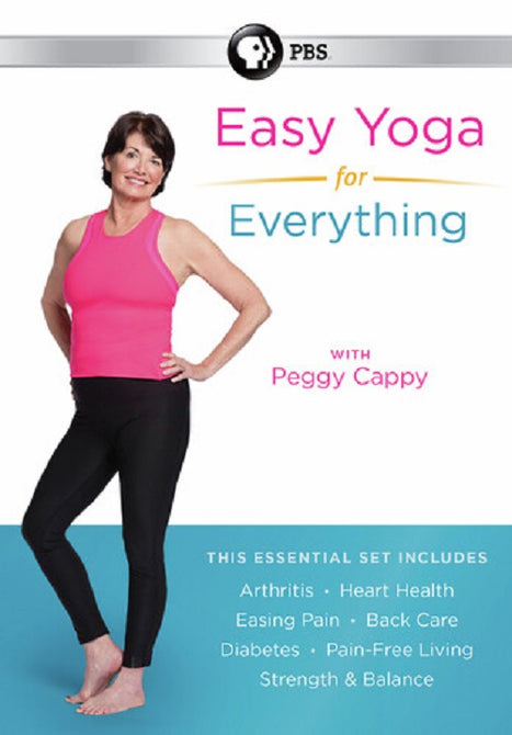 Easy Yoga For Everything With Peggy Cappy New DVD Box Set Presale