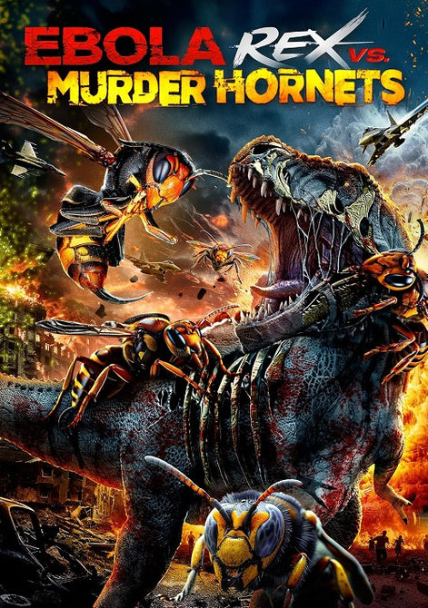 Ebola Rex Vs Murder Hornets (Brinke Stevens Mel Novak) New DVD Presale