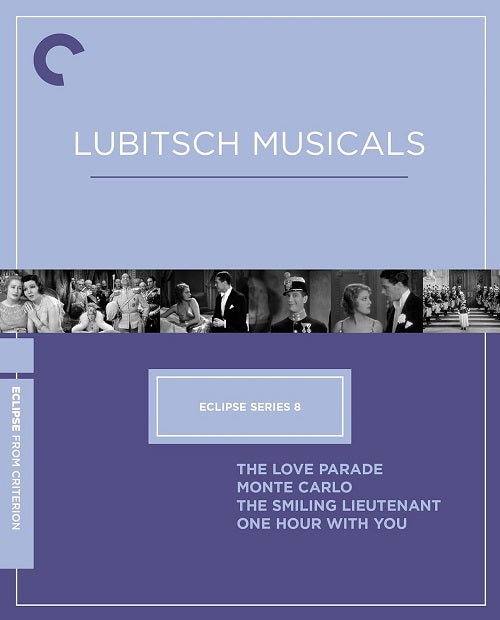 Eclipse Season 8 Series Eight Eighth Lubitsch Musicals New Blu-ray Presale