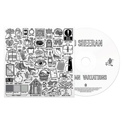 Ed Sheeran Autumn Variations 2 Disc New CD