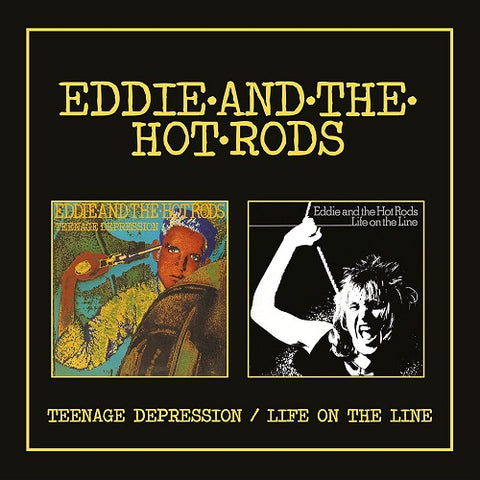 Eddie & The Hot Rods Teenage Depression + Life On the Line 2 Disc CD Presale
