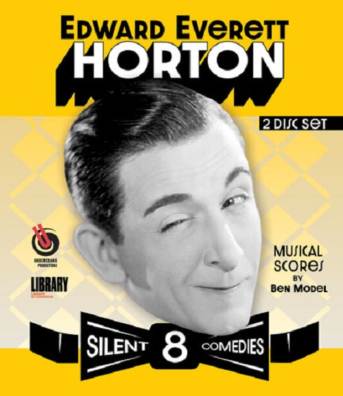 Edward Everett Horton 8 Silent Comedies Eight New Blu-ray Presale