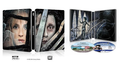 Edward Scissorhands 35th Anniversary 4K Ultra HD Blu-ray + Steelbook Presale