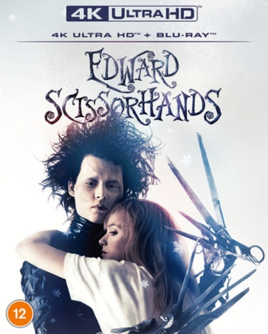 Edward Scissorhands (Johnny Depp) New 4K Ultra HD Region B Blu-ray Presale