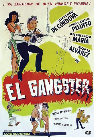 El Gangster (David Reynoso Sofia Alvarez Pancho Cordova) New 4K Mastering DVD