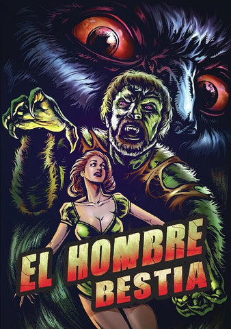 El Hombre Bestia (Beatriz Colman Mario Cuartucci Raul D'Angeli) New DVD