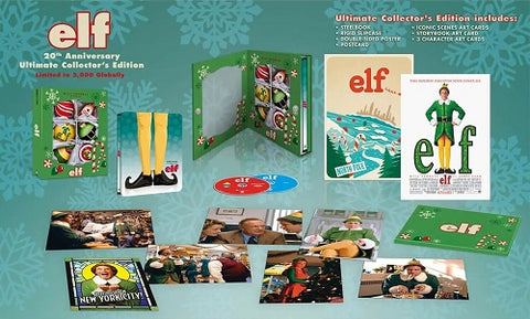 Elf Ultimate Limited Collectors Edition 4K Ultra HD Region B Blu-ray + Steelbook