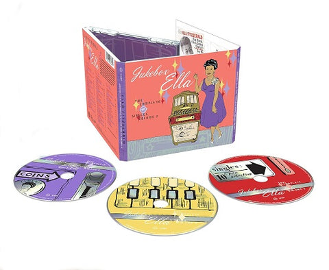 Ella Fitzgerald Jukebox Ella The Complete Verve Singles 2 Two 3 Disc CD Presale