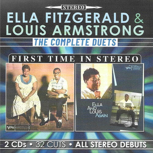 ELLA FITZGERALD LOUIS ARMSTRONG Complete Duets 2 Disc New CD