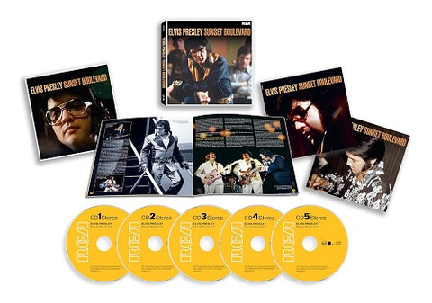 Elvis Presley Sunset Boulevard 5 Disc New CD Box Set Presale