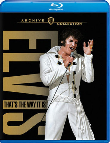 Elvis That's the Way It Is (Elvis Presley) Thats New Region B Blu-ray + DVD