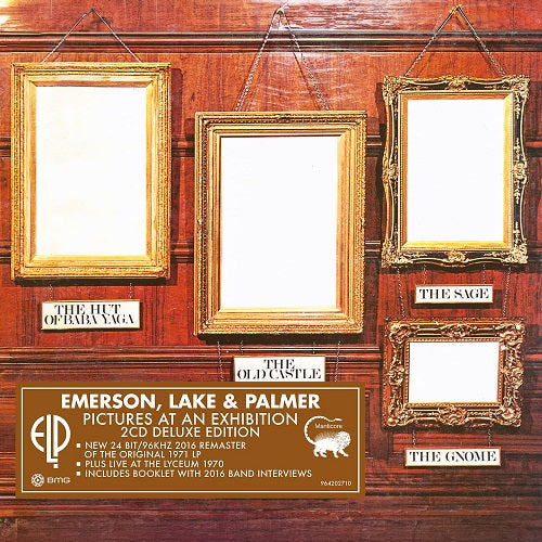 Emerson Lake & Palmer Pictures at an Exhibition And 2 Disc New CD Presale