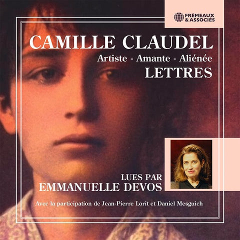 EMMANUELLE DEVOS Camille Claudel 1864 1943 Audiobook 3 Disc New CD Presale