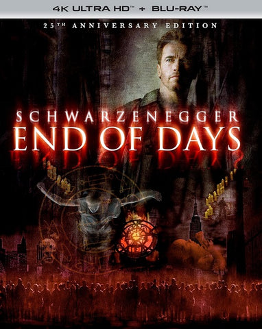 End of Days 25th Anniversary Edition New 4K Ultra HD Blu-ray Presale