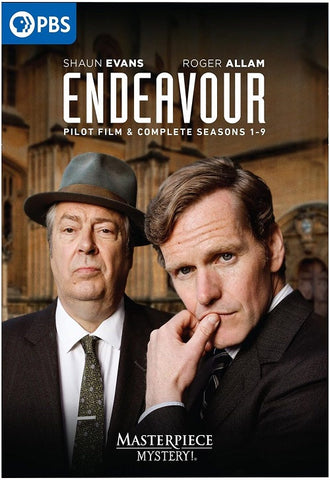 Endeavour Pilot Films Complete Season 1 2 3 4 5 6 7 8 9 Masterpiece Mystery DVD