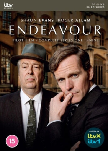 Endeavour The Complete  Series 1-9 New DVD Region 4