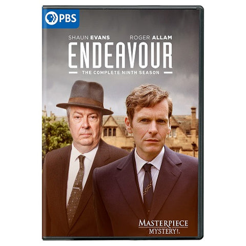 Endeavour Season 9 Series Nine Ninth Masterpiece Mystery (Shaun Evans) New DVD